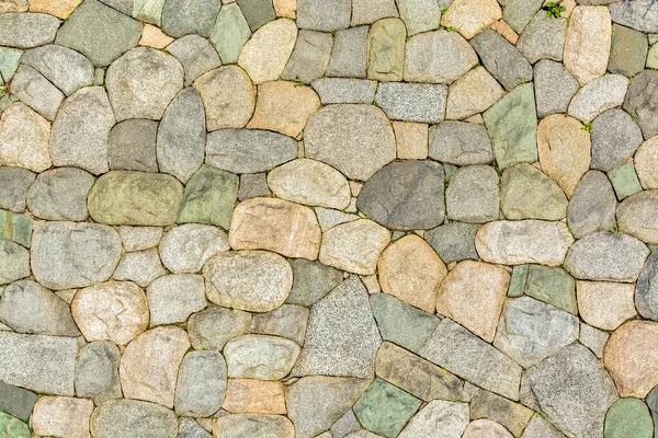Pared Construida Con Piedras Naturales Fondo Textura Rocas Naturales — Foto de Stock