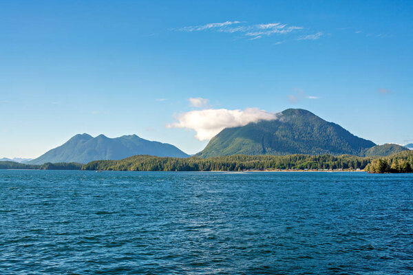 Beautiful view on costal mountain landscape of Ванкувер, Canada. - Образ