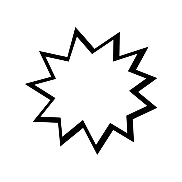 Beszédbuborék Képregényekhez Szavak Léggömb Vektor Illusztráció Képregényfelhő Kézzel Rajzolt Zászló — Stock Vector