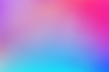 Holografik tek boynuzlu at renkleri. Rengarenk neon rengi pembe mor çok peri mavisi gri renkler yumuşak bulanık arkaplan. Pürüzsüz parlak eğimler