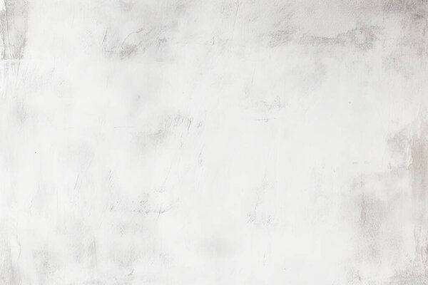 White painted wall texture background. Light grunge wallpaper. Realistic wall illustration.