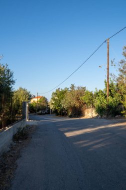 Girit 'teki Hanya, Yunanistan. Peyzaj