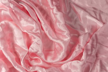 Mor / Pembe kırışık kumaş arkaplan.