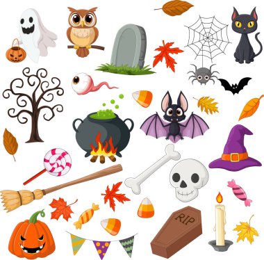 Cadılar Bayramı koleksiyonu çizimi