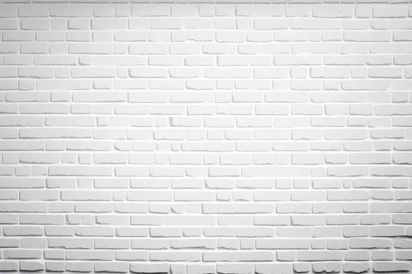 Abstract White Brick Wall Texture Background — Stock Photo, Image