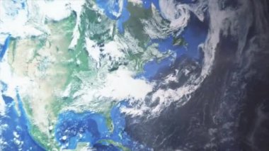 New York City 'deki uzaydan büyüt - ABD - Büyüt ve büyüt