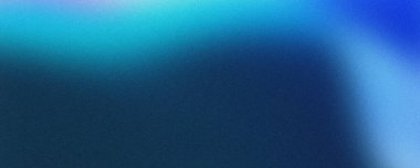 Koyu mavi ve açık deniz mavisi gradyan ses dokusu başlık kapağı tasarımı