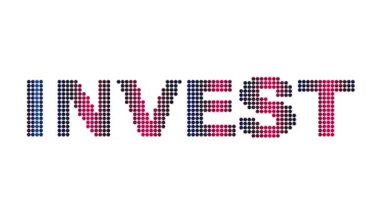 Canlandırılmış metin ve hareket efekti başlığı ve beyaz arkaplanda noktalar. Proress Biçimi.