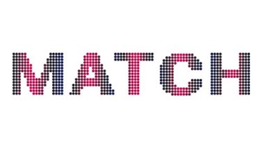 Beyaz zemin üzerinde noktalar olan hareketli metin ve hareket efekti başlığı canlandırıldı. Proress Biçimi.