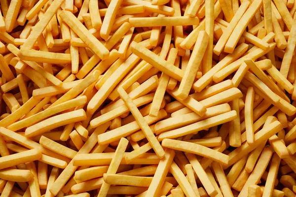 Delicious Serving Crispy French Fries Perfect Quick Meal Fast Food — Stock Photo, Image