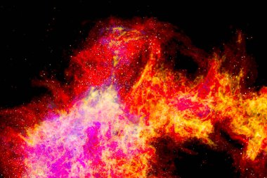Bu çarpıcı dijital sanat eseri evrenin gizemini ve güzelliğini çağrıştıran canlı, soyut bir nebula simülasyonunu sergiliyor. Yaratıcı ve eğitici kullanım için ideal.