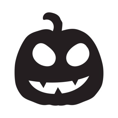 Gülümseyen Fanged Pumpkin Cadılar Bayramı İllüstrasyonu