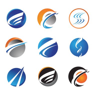 Daha Hızlı Logo Şablonu vektör sembolü doğa