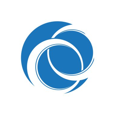 çember logo şablon vektör tasarımı