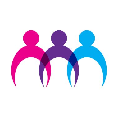 Evlat Edinme ve Toplum Bakımı Logo şablonu vektör simgesi