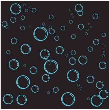 Doğal gerçekçilik kabarcık illüstrasyon vektör tasarımı