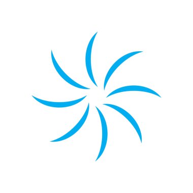 Daire vektör düz dizayn şablonu logosu