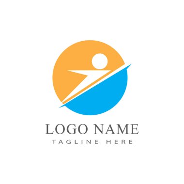 Evlat Edinme ve Toplum Bakımı Logo şablonu vektör simgesi