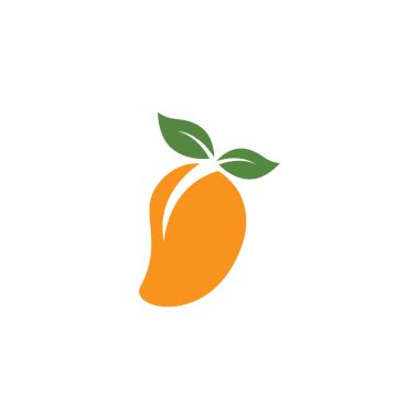 Mango logo şablon vektör ikonu tasarımı İllüstrasyonu