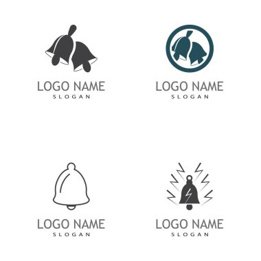 Bell Logo Şablonu vektör çizimi tasarımı
