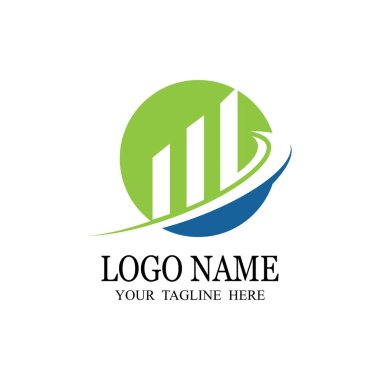 İş Finansmanı profesyonel logo şablon vektörü