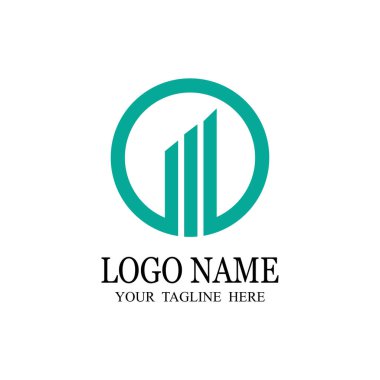 İş Finansmanı profesyonel logo şablon vektörü