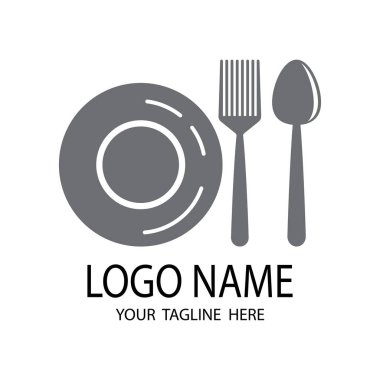 Mutfak simgesi pişirme araçları vektör düz tasarım