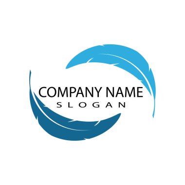 Tüyler Logo Şablonu vektör sembolü doğa