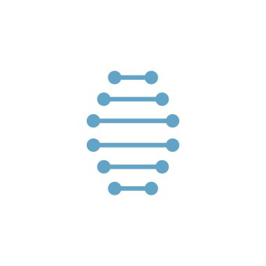 Molekül sembolü logo şablonu vektör illüstrasyon tasarımı 