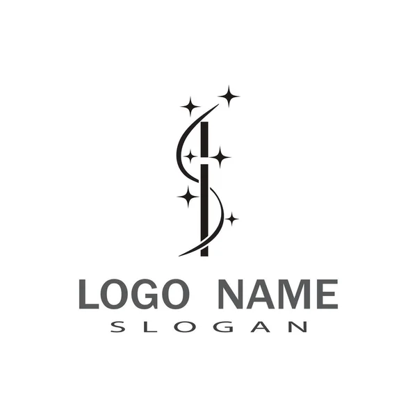 Wand Magic Hat Logo Template Vector Symbol Design — Stock Vector