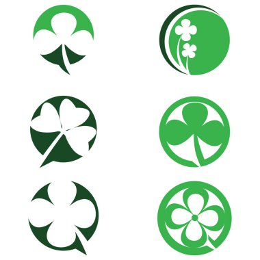 Yaprak Simgesi Vektör İllüstrasyon Tasarım Logosu şablonu