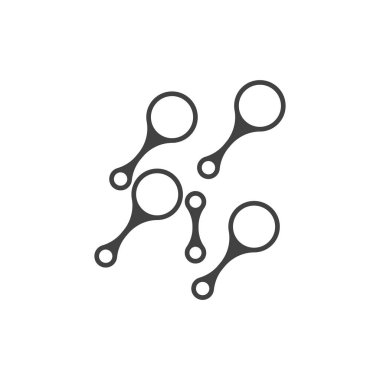 Meta Topu simge vektör tasarım şablonu