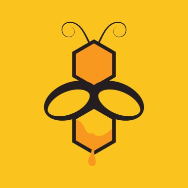 Bal peteği arkaplan dokusu çizimi tasarımı