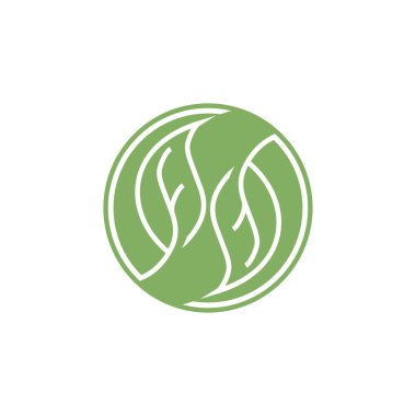 Yaprak ve Kapalı Mercek Doğa Fotoğrafçısı logosu tasarımı için ilham kaynağı