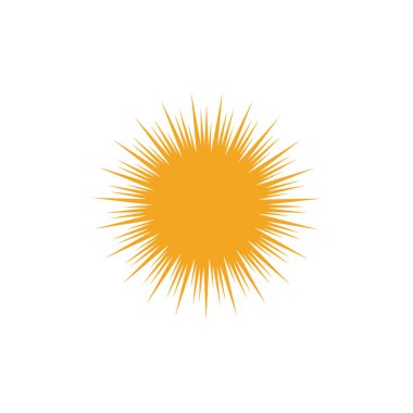 Yaz sahil adası, kuşlu deniz okyanusu ve yaz güneşinin logosu ilham kaynağı.