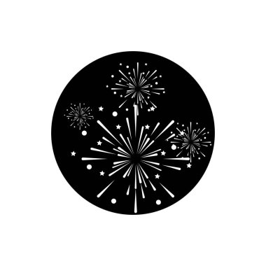 Havai fişekler Logo Şablonu vektör sembolü doğa