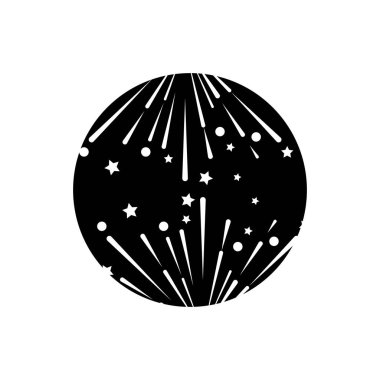 Havai fişekler Logo Şablonu vektör sembolü doğa