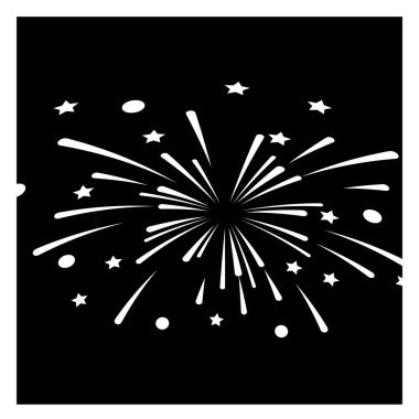 Havai fişekler Logo Şablonu vektör sembolü doğa