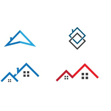 Özellik ve İnşaat Logo Şablonu vektör sembolü doğa