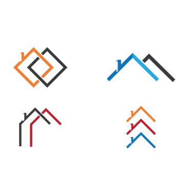 Özellik ve İnşaat Logo Şablonu vektör sembolü doğa