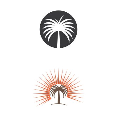 Ağaç Dalgası Logo Şablon Sembolü Doğa Tarihi