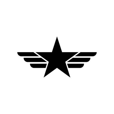 Askeri dalga logosu vektör sembolü doğa