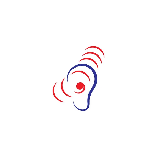 Progettazione Icone Vettoriali Con Logo Del Logo Acustico — Vettoriale Stock