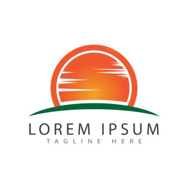 Sun Vector illustration Icon Logo Template and symbol 