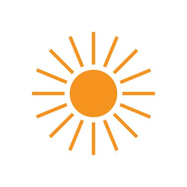Sun Vector illustration Icon Logo Template and symbol 