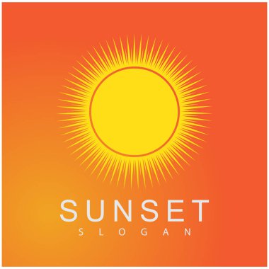 Sun Vector illustration Icon Logo Template and symbol 