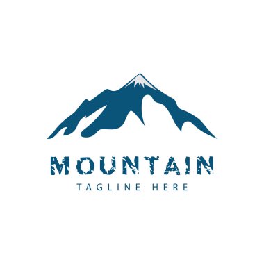 Mountain illustration logo vector and symbol design