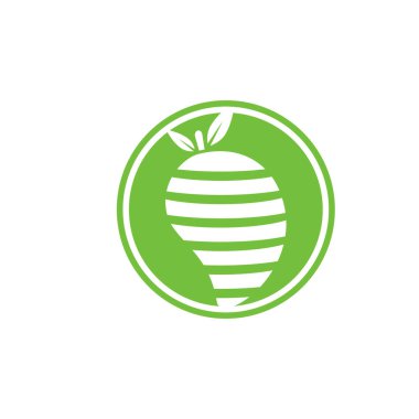 Mango logo şablon vektör ikonu tasarımı İllüstrasyonu