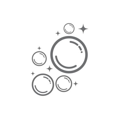 Doğal gerçekçilik kabarcık illüstrasyon vektör tasarımı