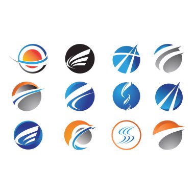 Daha hızlı Logo şablonu vektör simgesi tasarım